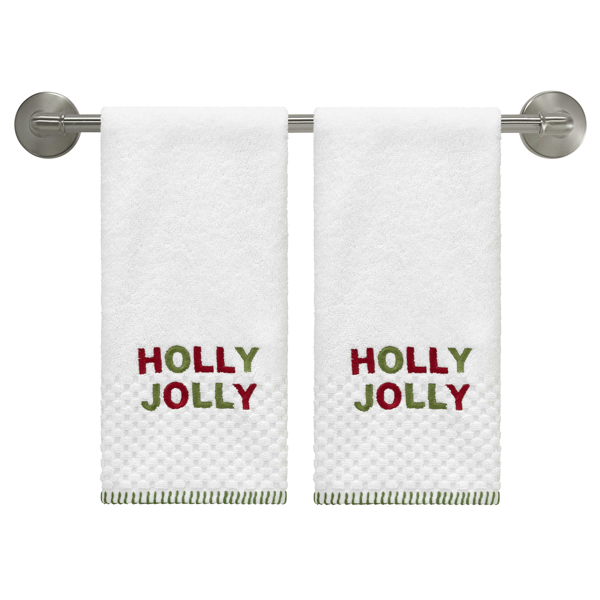 Avanti Holly Jolly 2pc. Hand Towel
