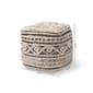 Baxton Studio Cronin Handwoven Hemp Pouf Ottoman - image 6