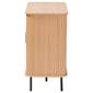 Baxton Studio Lucia Fluted Wood Storage Cabinet - image 4