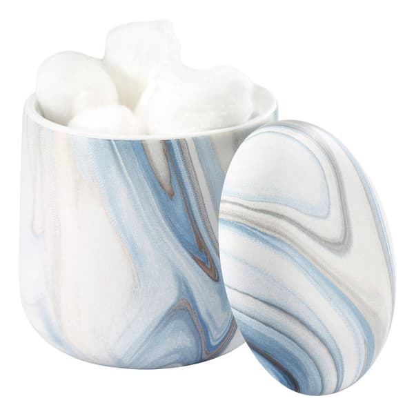 Avanti Waves Blue Covered Jar