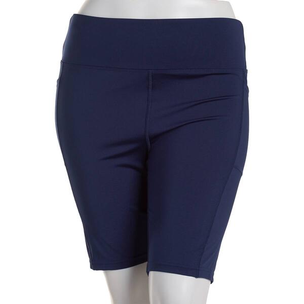 Plus Size Bally 9in. Bike Shorts - image 
