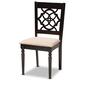 Baxton Studio Renaud Wooden Dining Chair - Set of 4 - image 4