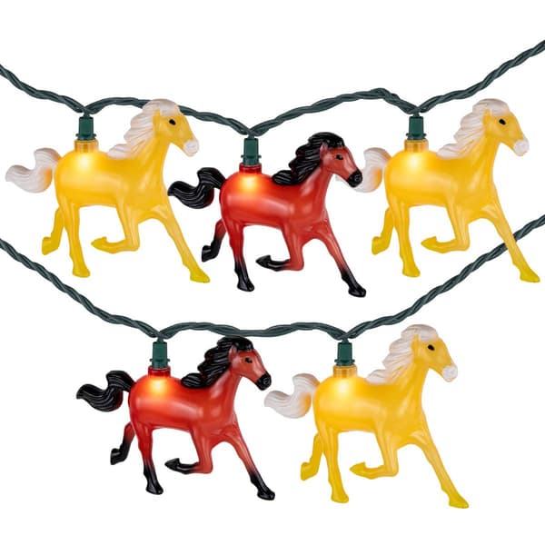 Northlight Seasonal 6ft. Horse Patio String Light Set