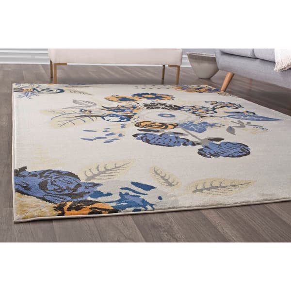 Rugs America&#8482; Valentina Rose Garden Transitional Area Rug
