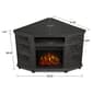Real Flame Lynette Corner Media Electric Fireplace - image 5