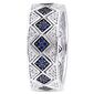 Gemstone Classics&#8482; 1 3/8ctw. Sapphire Sterling Silver Ring - image 3