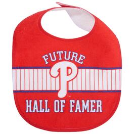 Baby Boy Phillies&#40;R&#41; Future Hall of Famer Bib
