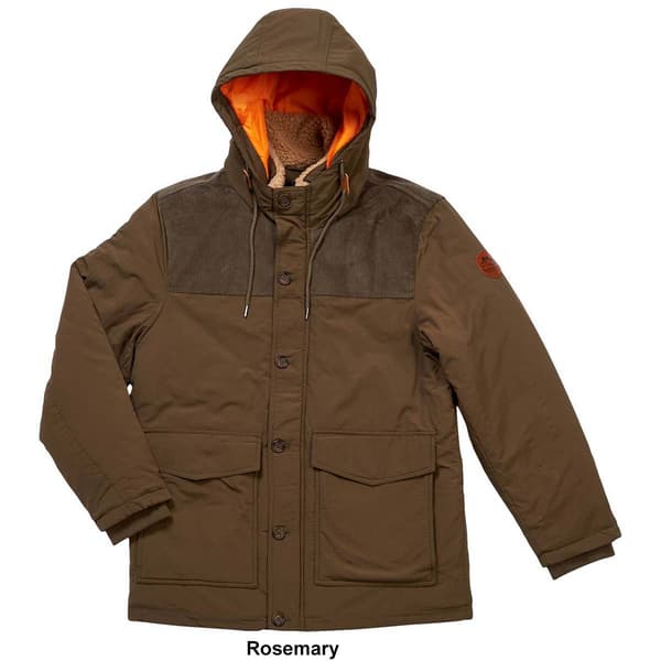 Mens Mountain and Isles Parka w/ Corduroy Yolk