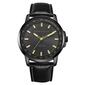 Mens Perry Ellis Solar Gunmetal-Tone Strap Watch - PES0010GU - image 1