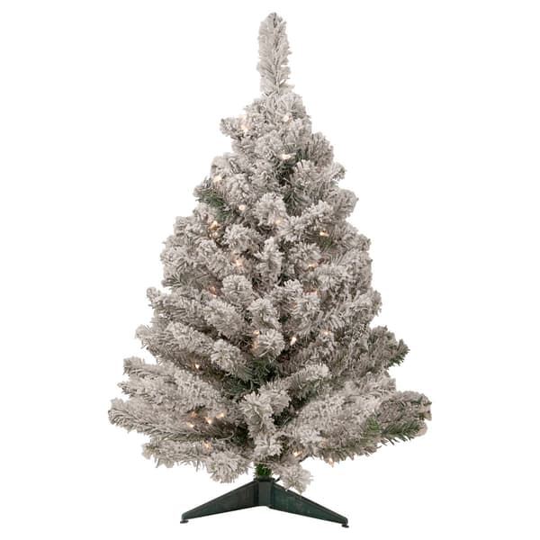 Northlight Seasonal 3ft. Pre-Lit Pine Artificial Christmas Tree - image 