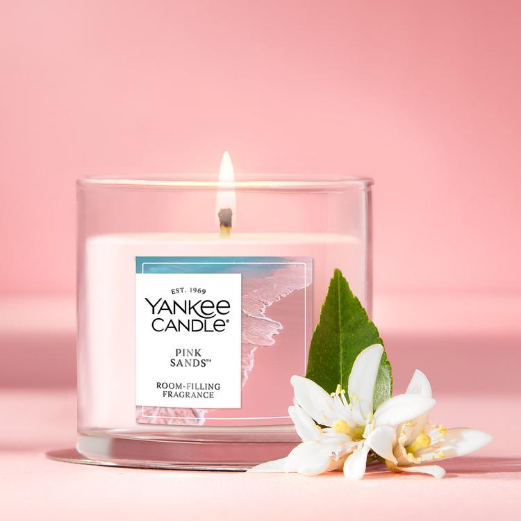 Yankee Candle® Signature 4.3oz. Pink Sands™ Tumbler Candle