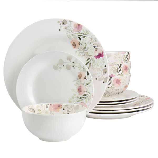 Gibson Lily Garden 12pc. Dinnerware Set - image 