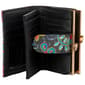 Womens Buxton Sequin Flower Lexington Wallet - image 4