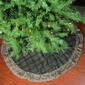Northlight Seasonal 47in. Green Plaid Christmas Tree Skirt - image 2