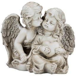 Northlight Seasonal Double Cherubs w/ Heart Statue