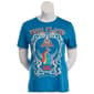 Juniors C-Life Mineral Wash Pink Floyd Eye Rainbow Boyfriend Tee - image 1