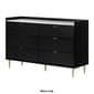 South Shore Hype 6-Drawer Double Dresser w/Faux Carrara Marble - image 9