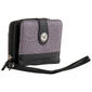 Womens Stone Mountain Tooled Small Zip Around Wristlet - image 2