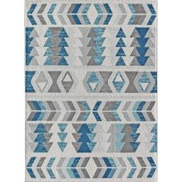 Rugs America(tm) Miko Mixed Berry Geometric Contemporary Area Rug