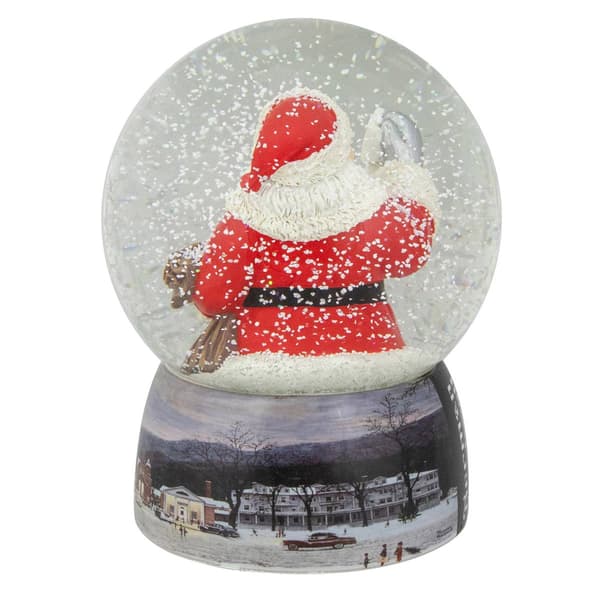 Northlight Seasonal 6.5in. Norman Rockwell Christmas Snow Globe