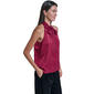 Womens Calvin Klein Sleeveless Tie Neck Rhinestone Blouse - image 3