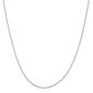 Gold Classics&#40;tm&#41; .50mm. 14kt. White Gold Box Chain Necklace - image 1