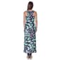 Womens 24/7 Comfort Apparel Butterfly Empire Waist Maxi Dress - image 3