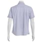 Mens Campia Short Sleeve Geometric Button Down Shirt - Blue - image 3