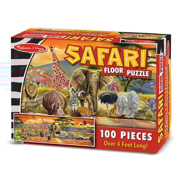 Melissa &amp; Doug® Safari 100 pc. Floor Puzzle