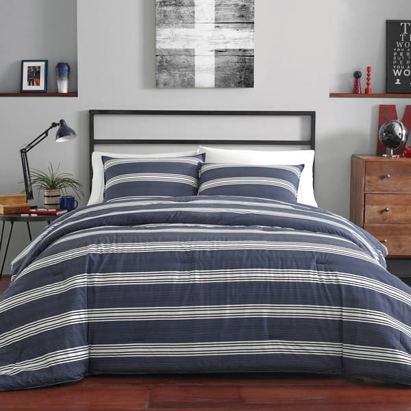 Nautica Craver Navy Duvet Cover Set