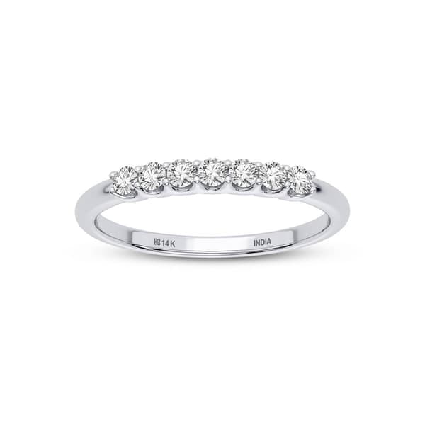 Nova Star(R) 1/4ctw. Lab Grown Diamond 7 Stone Band Ring - image 