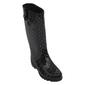 Womens Fifth & Luxe Tall Faux Fur Lined Rain Boots - Black/Multi - image 1