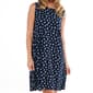 Womens Harlow & Rose Sleeveless Nautical Shift Dress - image 3