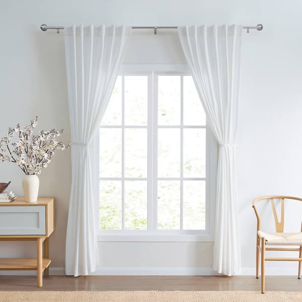 DKNY Wade 66in. Curtain Rod Set