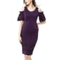 Womens Pokkori by Kimi & Kai Maternity Cold Shoulder Sheath Dress - image 2