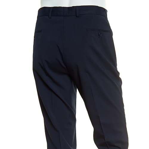 Mens Adolfo Regular Fit Blue Stretch Pants