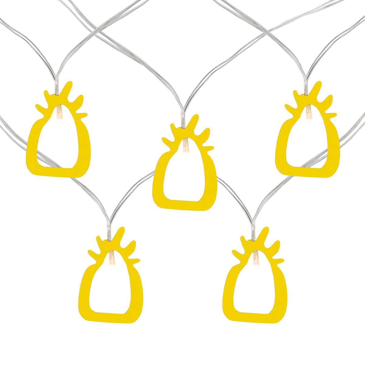 Northlight Seasonal 10-Count LED Pineapple Fairy Lights