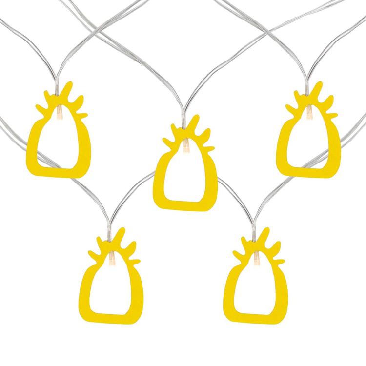 Northlight Seasonal 10-Count LED Pineapple Fairy Lights