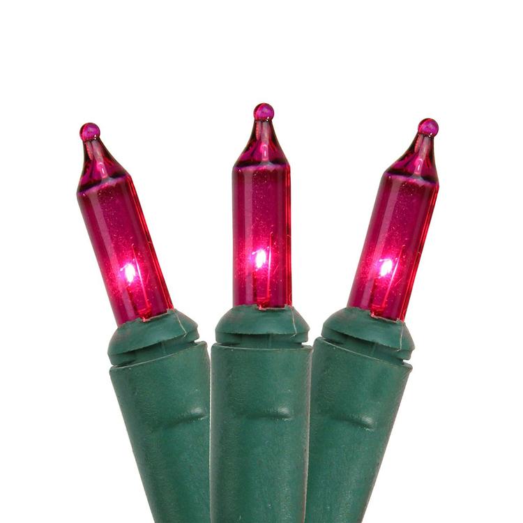 Hofert Mini 140ct. Christmas Pink Light Set