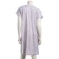 Womens Emily & Jane Short Sleeve V-Neck Stars Nightshirt - image 3