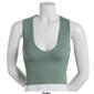 Juniors Poof! Solid Seamless V-Neck Ribbed Tank Top - image 7