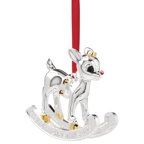 Lenox&#40;R&#41; 2025 Baby''s 1st Christmas Rudolph Ornament - image 