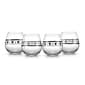 Set of 4 Disney Geometric Mickey Mouse Stemless Wine Glasses - image 6