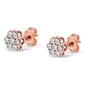 Diamond Classics™ 10kt. Diamond Floral Stud Earrings - image 3