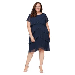 Boscov's plus 2024 size cocktail dresses