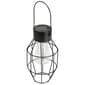 Northlight Seasonal 9.5in. Geometric Oblong Solar Lantern - image 1
