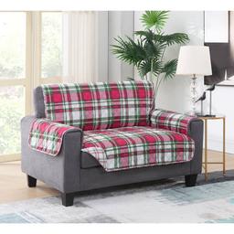 Harper Lane Carol Plaid Reversible Furniture Protector