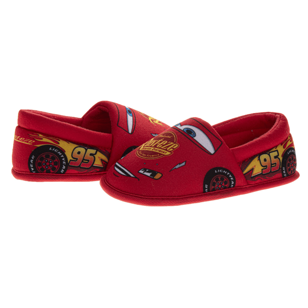 Toddler Boys Disney™ Cars Lightning Mcqueen Soft Aline Slippers