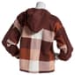 Womens Como Blu Color Block Sherpa Pullover Hoodie - image 4