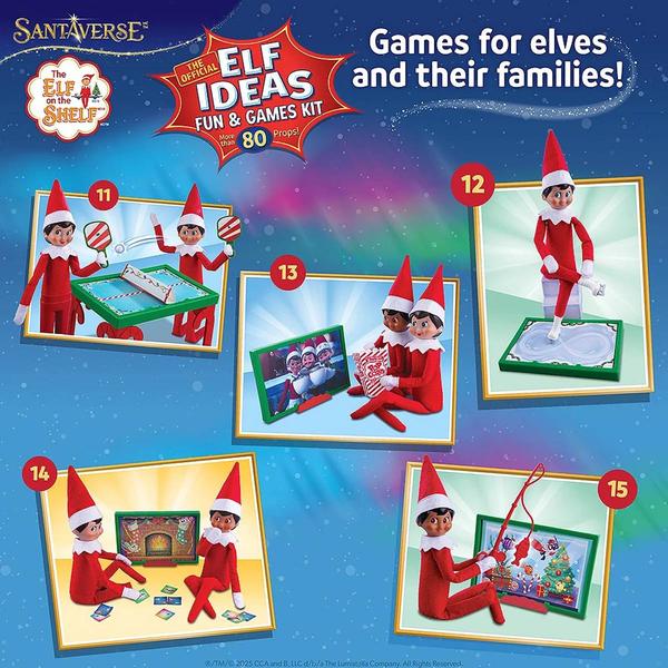 The Elf on the Shelf® The Official Elf Idea Fun & Games Kit